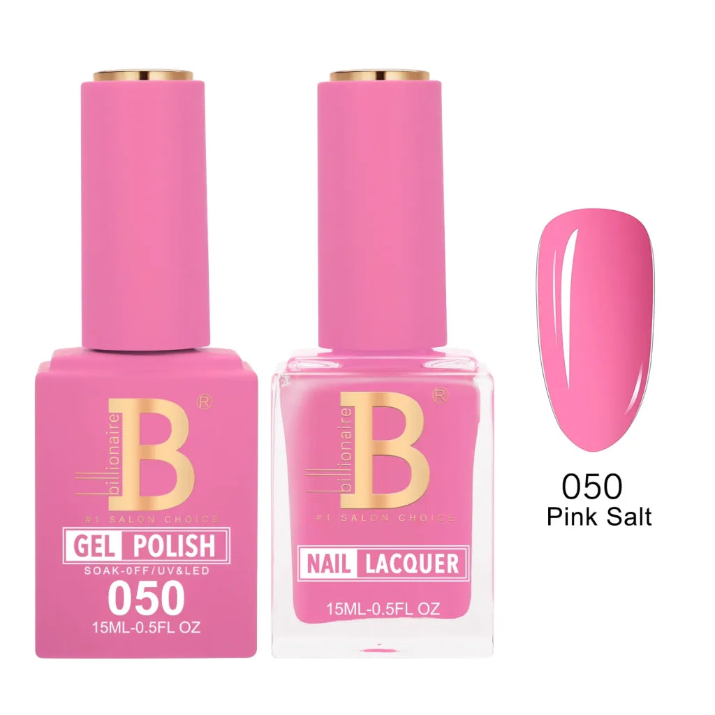 Matching Gel & Lacquer Nail Polish Duo Set - Multiple Colors