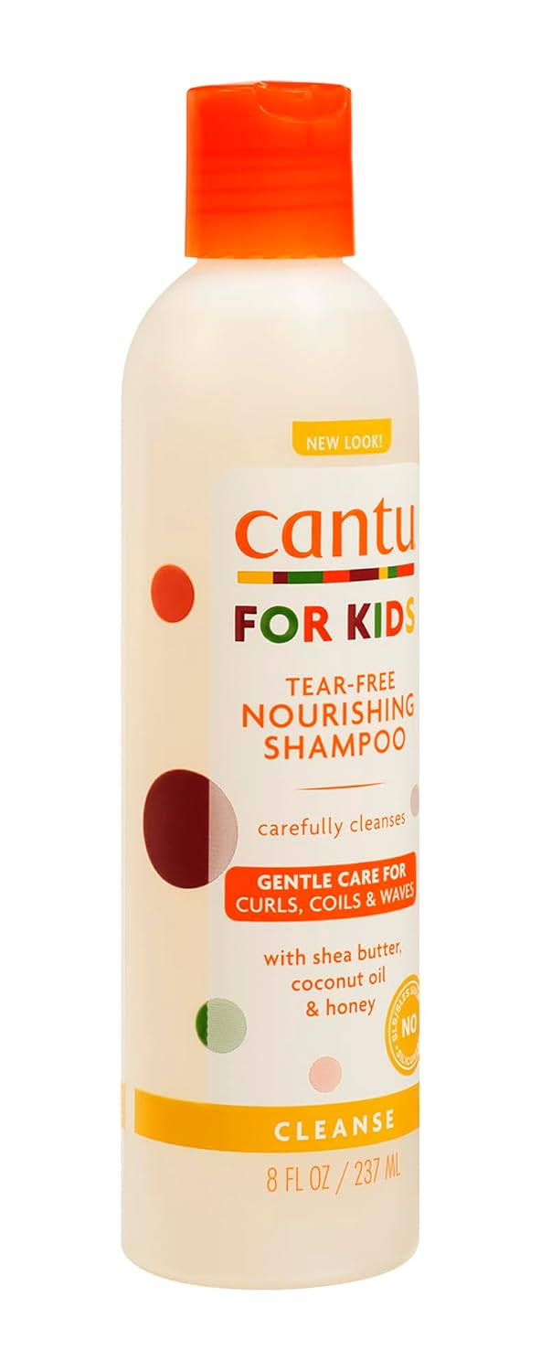 Cantu Care for Kids Nourishing Shampoo - Tear-Free Coconut Formula | 8 Fl Oz
