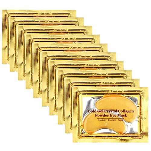 Adofect 31 Pairs Under Eye Patches -Reduce Eye Bags -24K Gold Eye Mask Collagen Under Eye Gel Pads for Puffiness and Dark Circle, Wrinkle, Revitalize and Refresh Your Skin