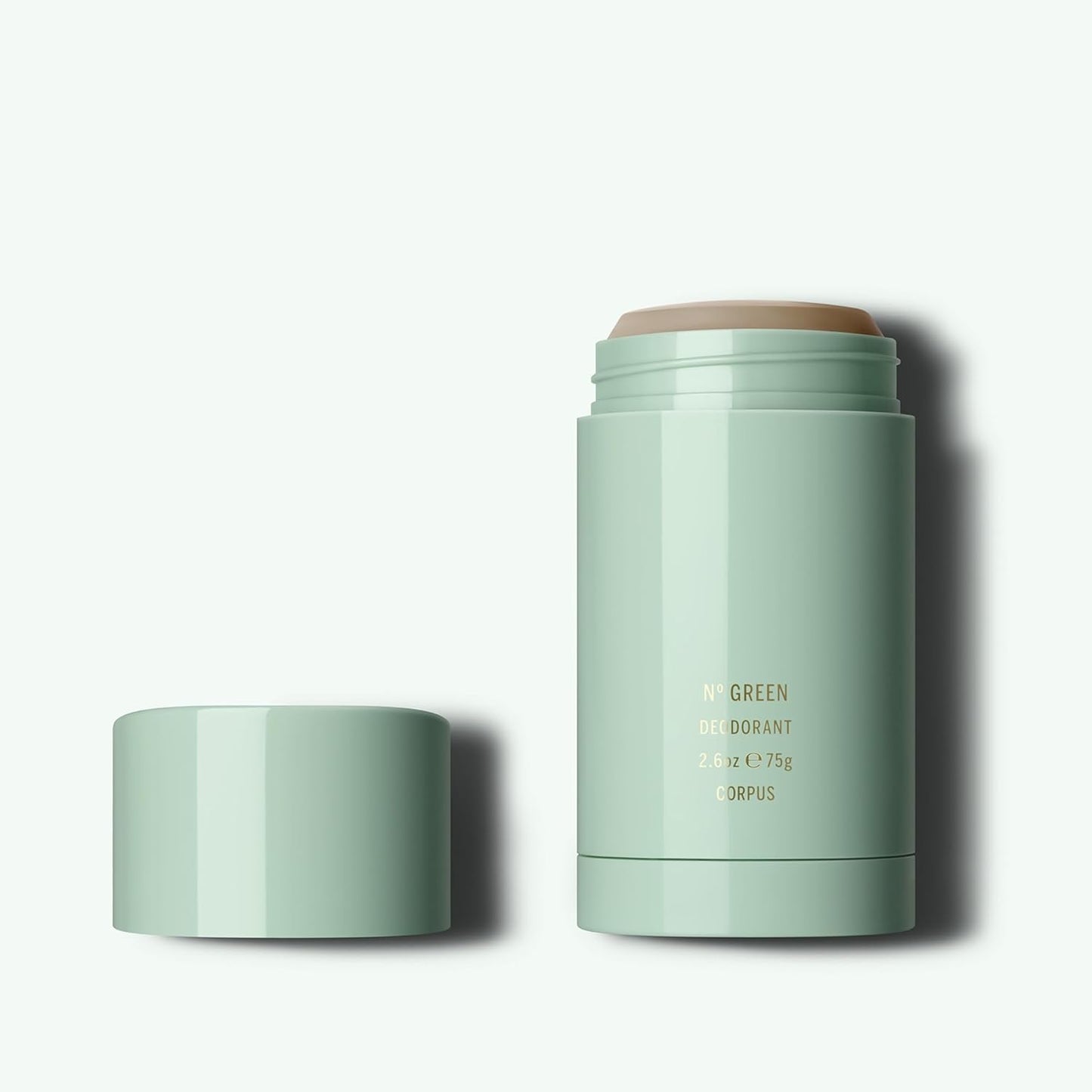 CORPUS Natural Deodorant Stick - Sensitive Skin Formula | Aluminum-Free, Non-Toxic | Unisex, Made in the USA (Nº Green)