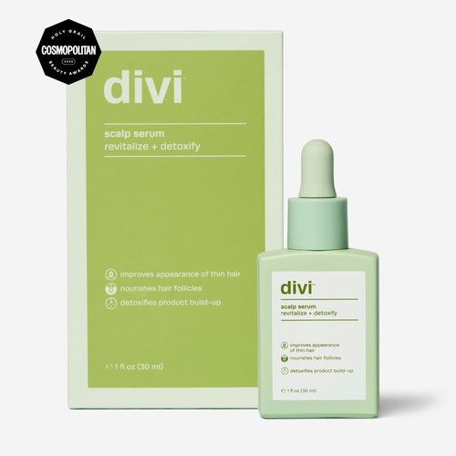 Divi Scalp Serum - Non-Greasy Formula with Amino Acids & Caffeine | Promotes Healthy Scalp & Fuller Hair