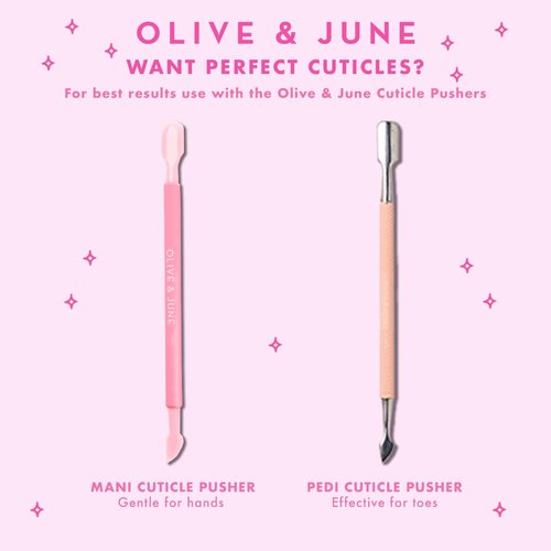 Olive & June Cuticle Remover - Exfoliates & Softens Dry Skin | Vegan & Cruelty-Free | 30mL / 1oz