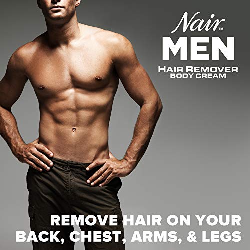 Nair Men Hair Remover Body Cream, Body Hair Remover for Men, 13 Oz Bottle