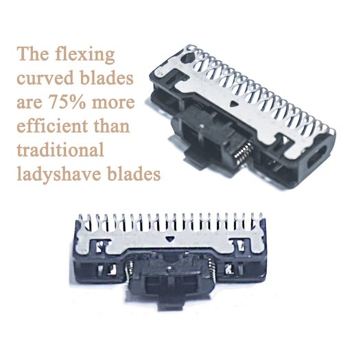 Maxeylead Women's Electric Shaver Replacement Blade - Compatible with Philips SatinShave Prestige BRL170