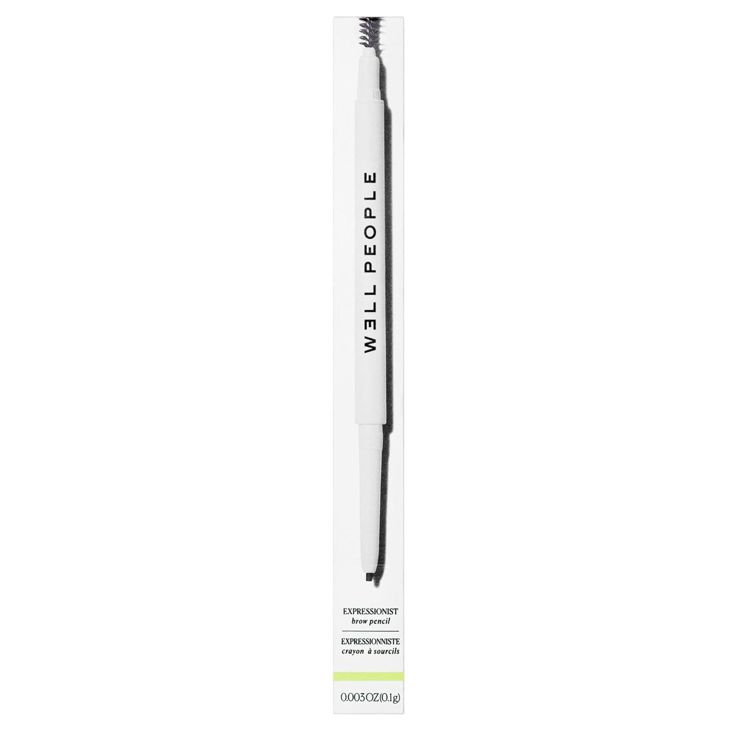 Well People Expressionist Brow Pencil - Defining Brow Pencil for Natural Finish | Ultra-Fine Tip, Vegan, Soft Black