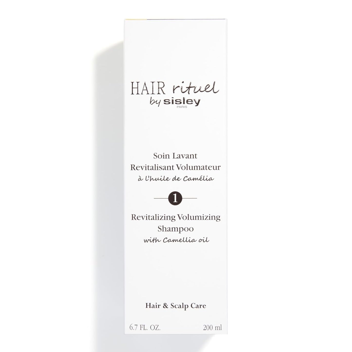 Sisley Paris Revitalizing Volumizing Shampoo - Camellia Oil Infused - 200 mL - Gently Cleanses & Boosts Volume