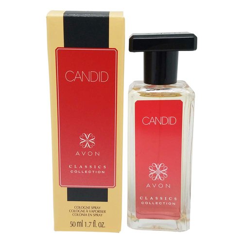 AVON Candid Classics Cologne for Men - Long-Lasting Amber Floral Scent | 1.7 oz Travel Size Gift