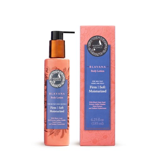 Blavana Body Lotion - Fast-Absorbing Moisturizer for Dry, Crepey Skin | 6.25 fl. oz | Black Gram & Indian Madder