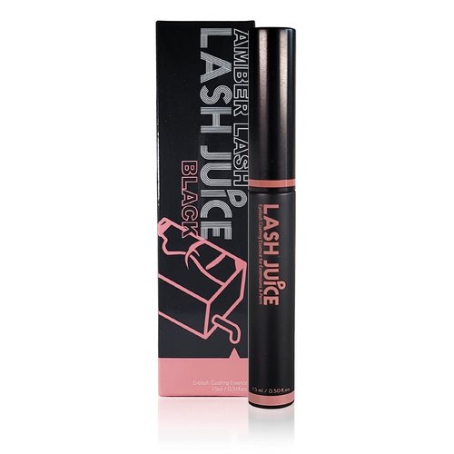 Amber Lash Lash Juice - 3-in-1 Coating Sealant for Eyelashes | Protects, Nourishes & Promotes Healthy Growth (Black)