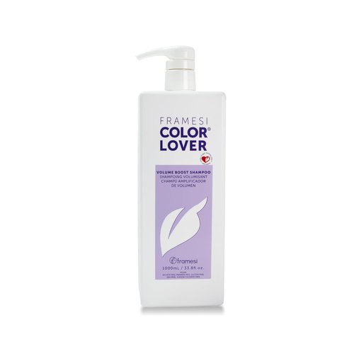 Framesi Color Lover Volume Boost Shampoo - Sulfate-Free Formula with Quinoa & Aloe Vera for Color-Treated Hair