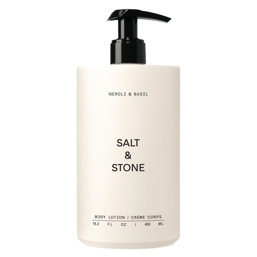 Salt & Stone Body Lotion - Hydrating Neroli & Basil Formula | Fast-Absorbing & Nourishing | 15.2 fl oz