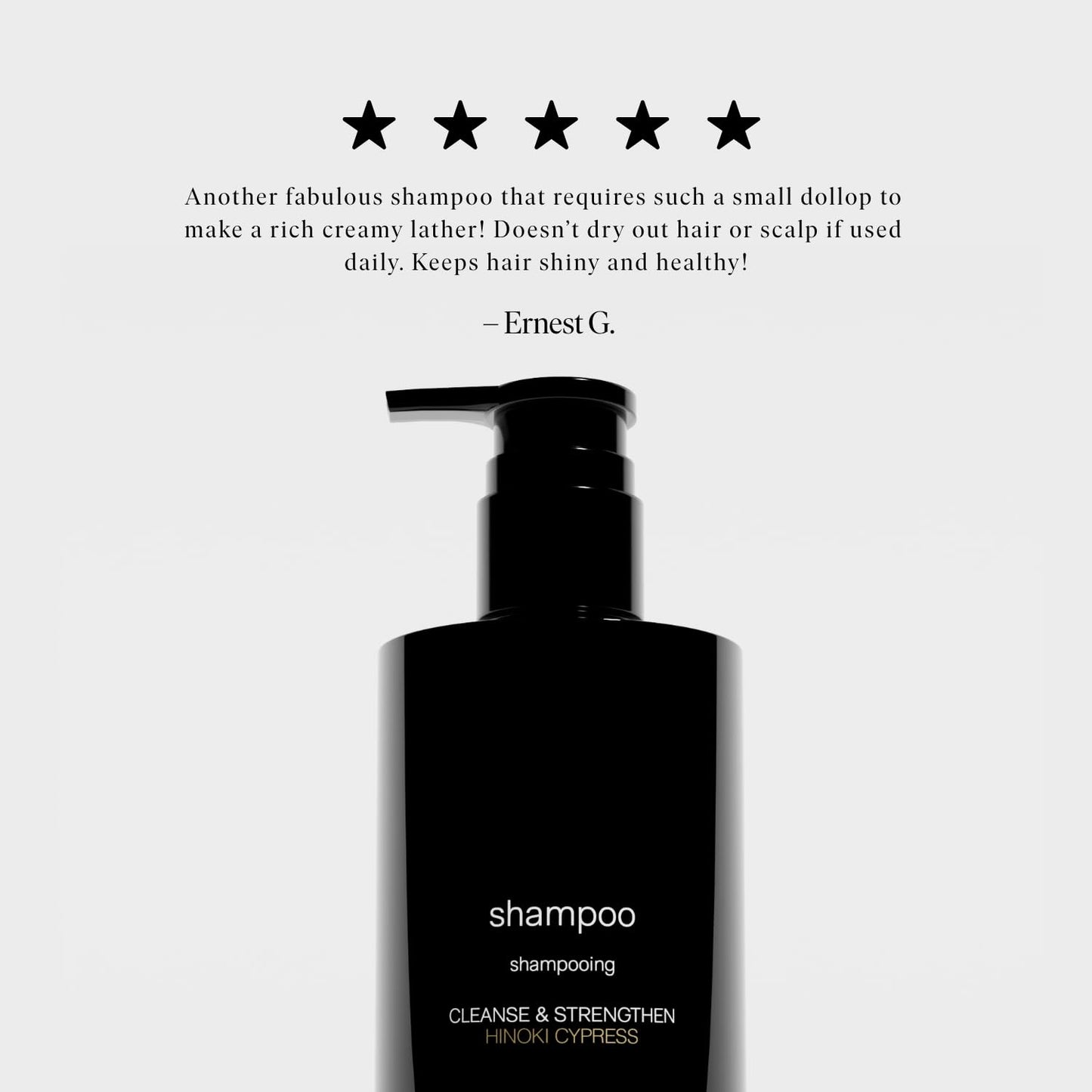 Jack Henry Creamy Shampoo - Supergreens & Keratin Formula for All Hair Types - 13.5 oz
