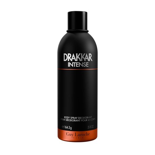 Guy Laroche Drakkar Intense Body Spray - Seductive Ambery Fougere Fragrance for Men | 5.8 Fl. Oz