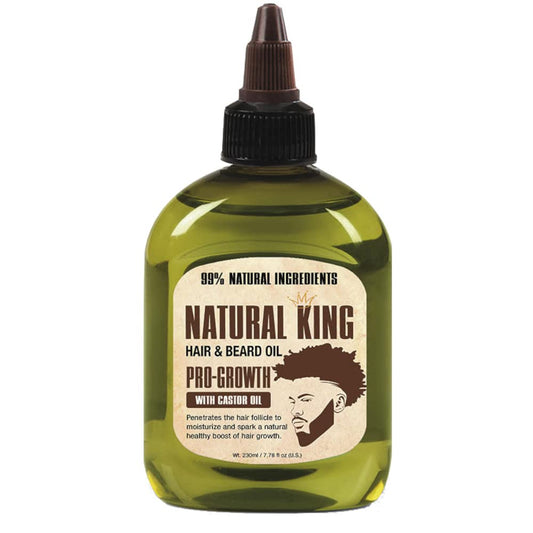 SFC Natural King Castor Oil for Hair & Beard Growth - 7.1 oz | Nourishing Formula