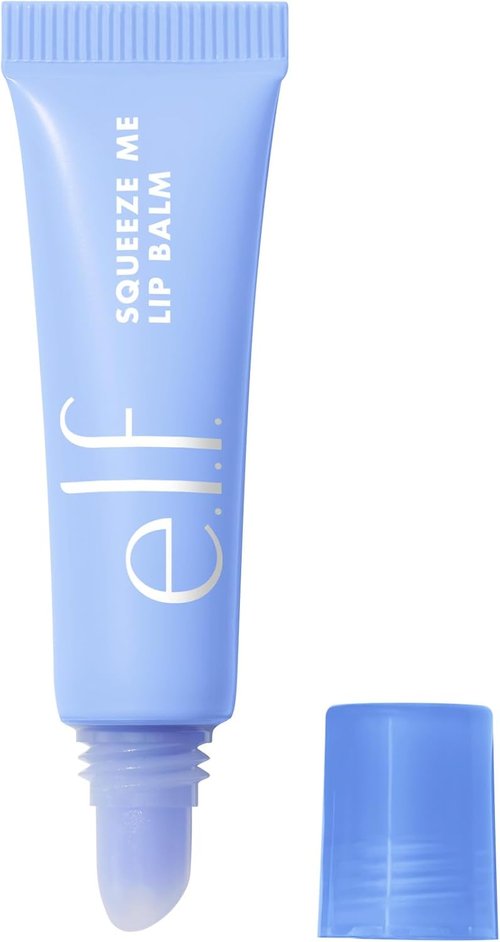 e.l.f. Squeeze Me Lip Balm - Moisturizing Formula with Sheer Tint & Hyaluronic Acid | Vegan & Cruelty-Free