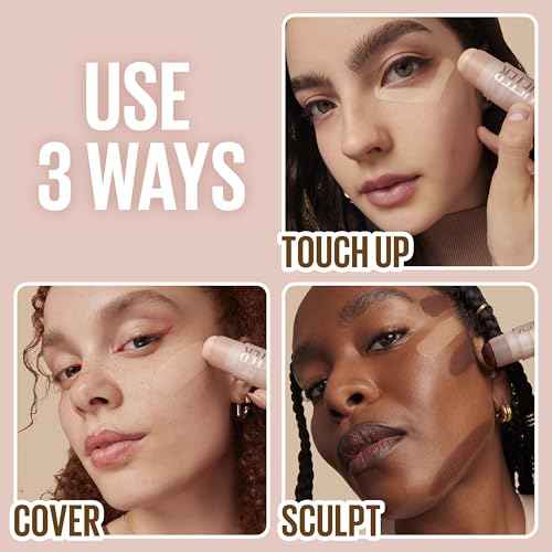 Maybelline Lifter Stix Multi-Use Face Stick - Contour, Bronzer, Concealer and Foundation Stick, All-In-One Creamy Face Makeup with Cranberry Seed Oil, 70, 1 Count