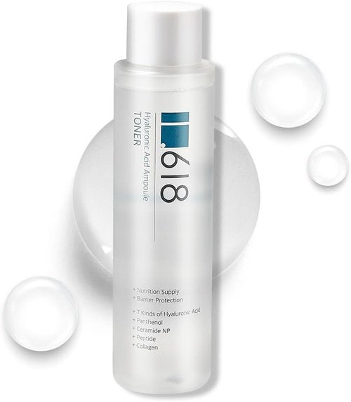 1.618 Hyaluronic Acid Toner - Deep Hydration & Sebum Control | 6.7 Fl Oz | Korean Skincare Essential