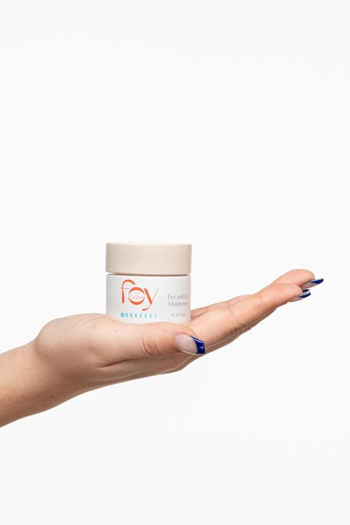 Foy Illuminate+Smooth Eye and Lip Moisturizer - Luxurious Hydration & Anti-Aging with Hyaluronic Acid - 1 oz