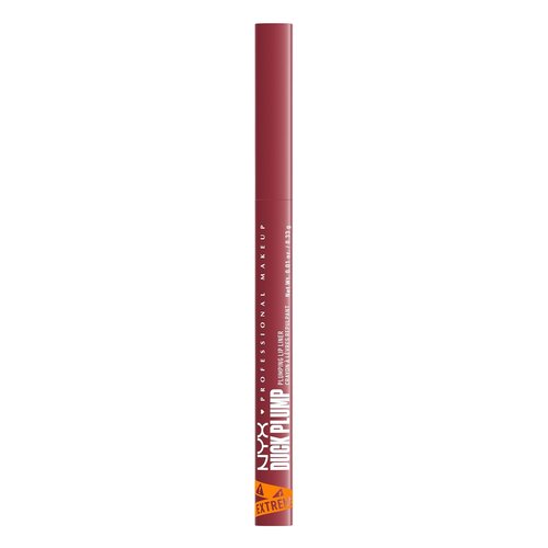NYX Professional Makeup Duck Plump Lip Liner - Matte Pencil for 10HR Wear | Flirty Flip Pink