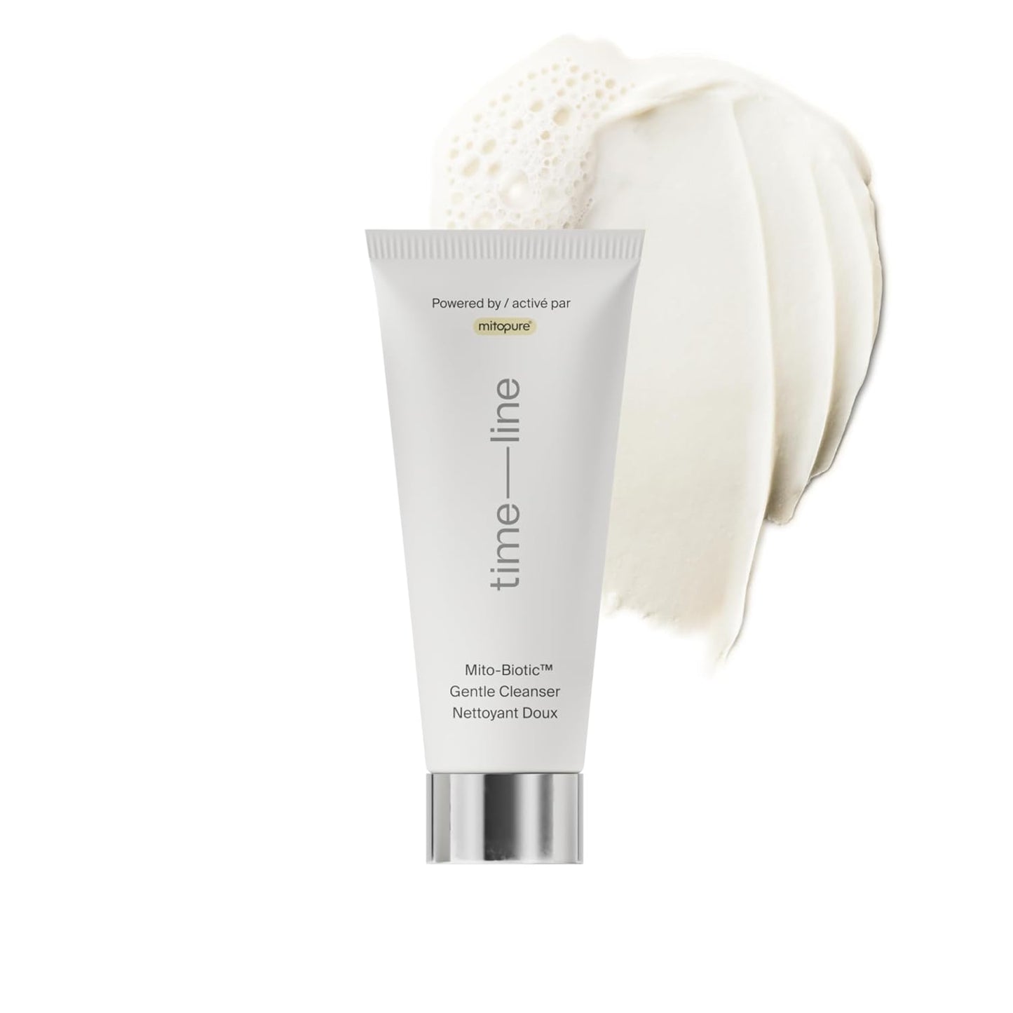 Timeline Mitopure™ Gentle Cleanser - Non-Drying & Calming Formula with Ceramides - Travel Size 1.7 Fl Oz