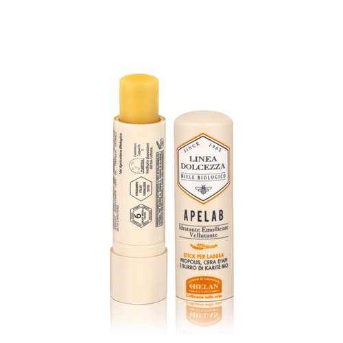 Helan - Linea Dolcezza Apelab Lip Balm Stick with Shea Butter & Beeswax | Moisturizing Lip Care, 4 fl oz