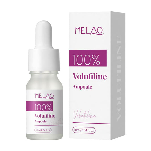 Volufiline 100% Ampoule Serum - Pure Volufiline for Enhanced Skin Elasticity & Volume - Anti-Aging Facial Serum - 10ml/0.34 fl oz