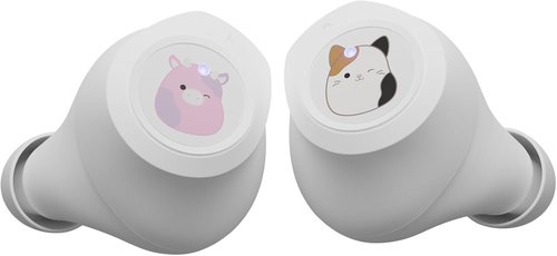 iJoy Squishmallows Bluetooth Earbuds with Charging Case- Wireless Headphones with Built-in Mic + Up to 30 Hours Playtime – Squishmallows Gifts for Girls, Boys, Women, Men and All Squish Squad Fans