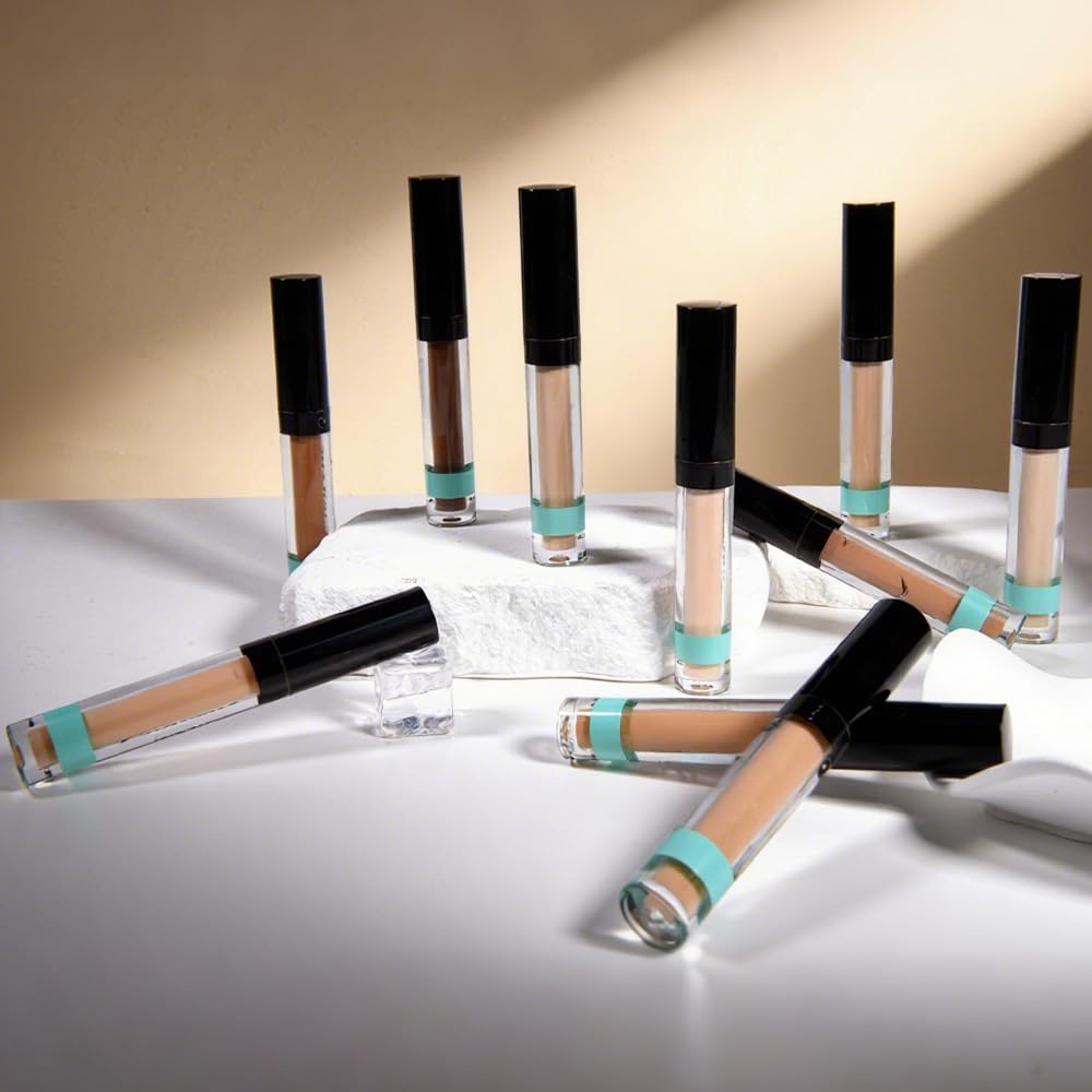 Skiennix Liquid Concealer - Full Coverage Under Eye Brightener for Dark Circles | Vegan & Cruelty-Free, 09 Cappuccino