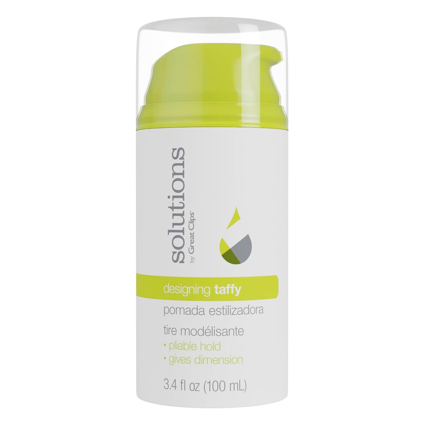 Great Clips Styling Cream - Pliable Hold with High Shine | 3.4oz | Works on Dry or Wet Hair