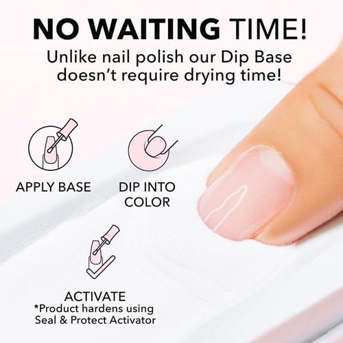 Kiara Sky Dip Liquid Essentials - Step 2 Base for Flawless Dip Powder Manicure