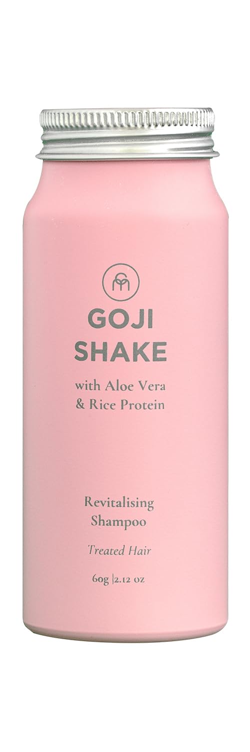 COCONUT MATTER Goji Shake Shampoo Concentrate Color-Safe for Vibrant Healthier Hair & Scalp, Add water to lather, 60 Washes, All-natural | Antioxidant-rich | Sulfate-free | TSA-compliant