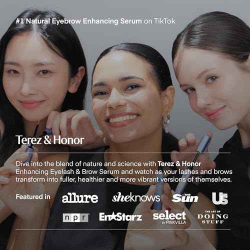 Eyebrow Growth Serum - Natural Eyebrow Serum and Enhancer for Thicker Brows and Grow Bows Faster, Longer, Fuller - 5mL