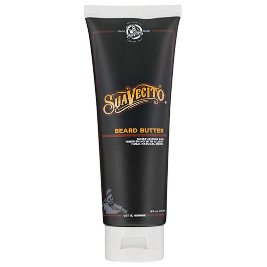 Suavecito Beard Butter 4 oz - Original Scent - Nourishes & Softens Beard for Healthy Shine