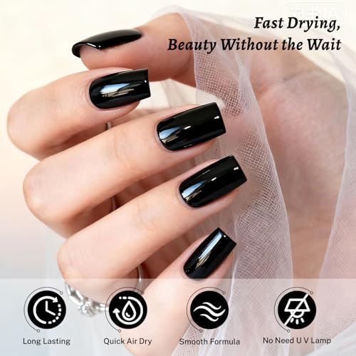 OpenLive Quick Drying 18ml Nail Polish Long Lasting Shine, Fingernail Toenail Nail Art DIY Home Travel Nail Art Gift