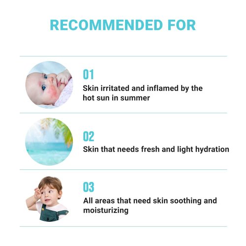 ATOPALM Soothing Gel Lotion - Cooling Moisturizer for Sensitive Skin | 4 Fl Oz, Eczema Relief, Baby Safe