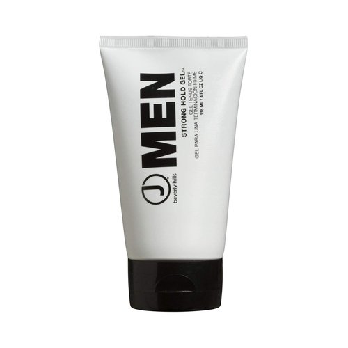 J Beverly Hills Men's Strong Hold Hair Gel - Aloe Vera Formula for Hair Growth | 2 Oz & 4 Oz Options