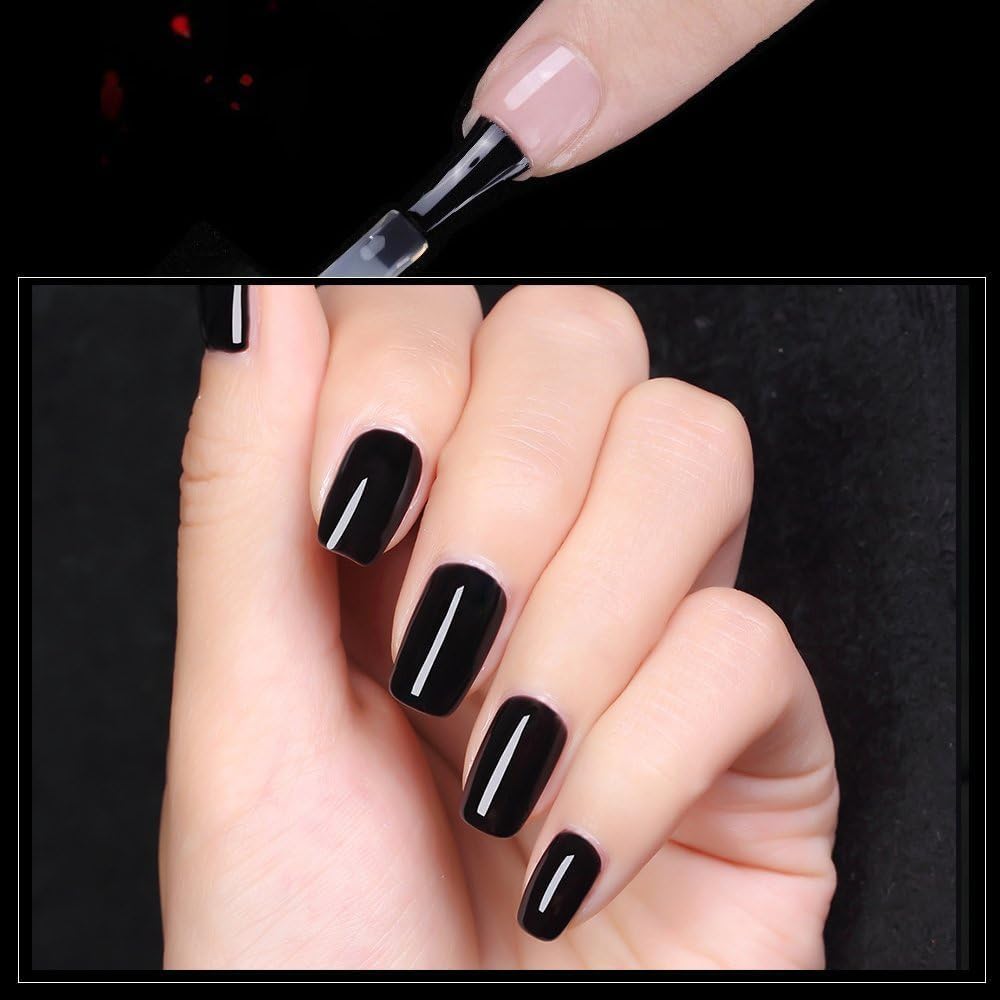 Vishine No Wipe Top Coat | 15ml Long-Lasting UV LED Nail Varnish for Shiny Finish