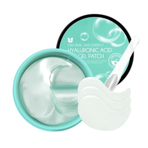 MIZON Triple Hyaluronic Acid Eye Gel Patches - Hydrogel Masks for Deep Hydration & Plumping | 60 Pcs Under-Eye Treatment