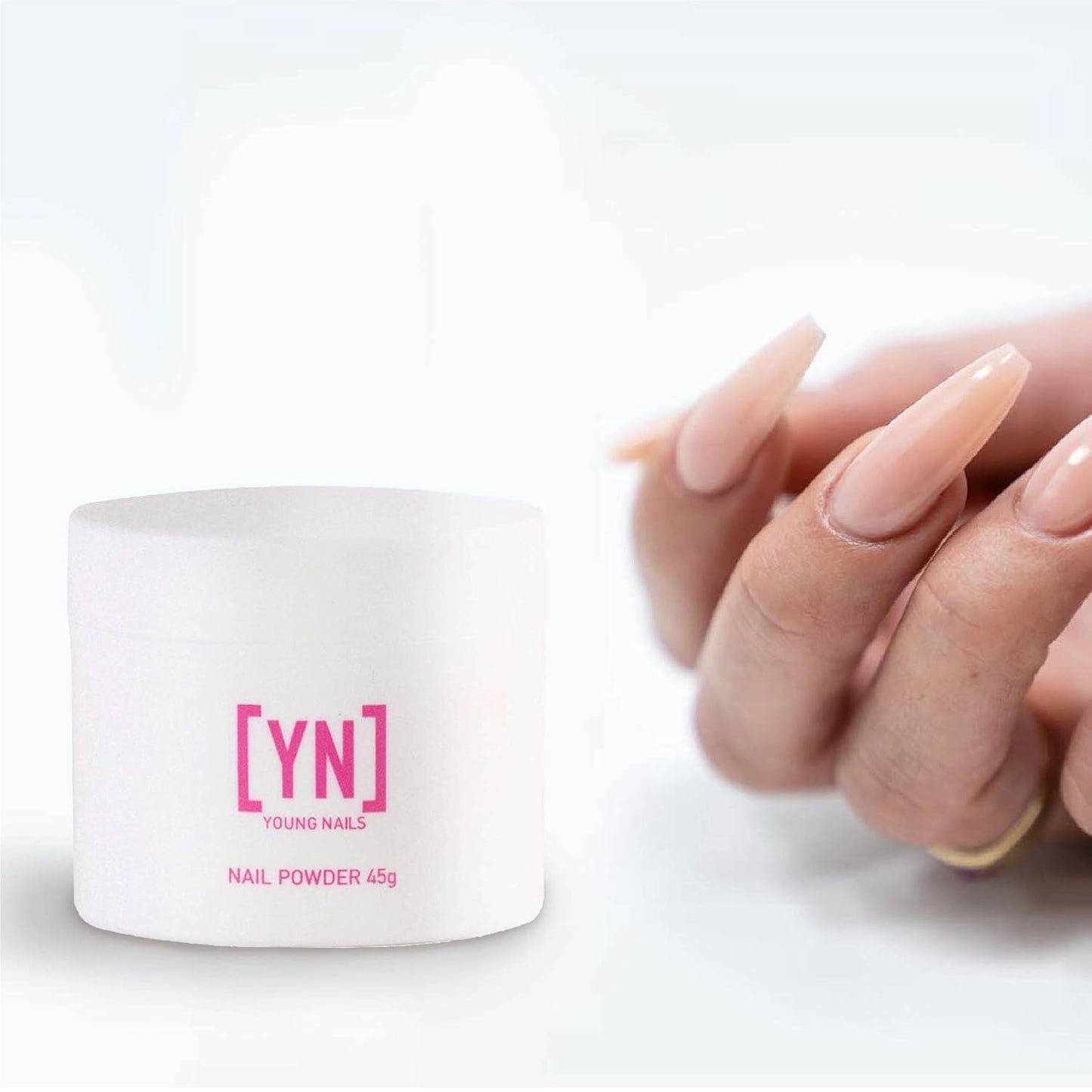 Young Nails Acrylic Powder - Speed Formula for Flawless Consistency & Superior Adhesion | Available in 45g, 85g, 660g