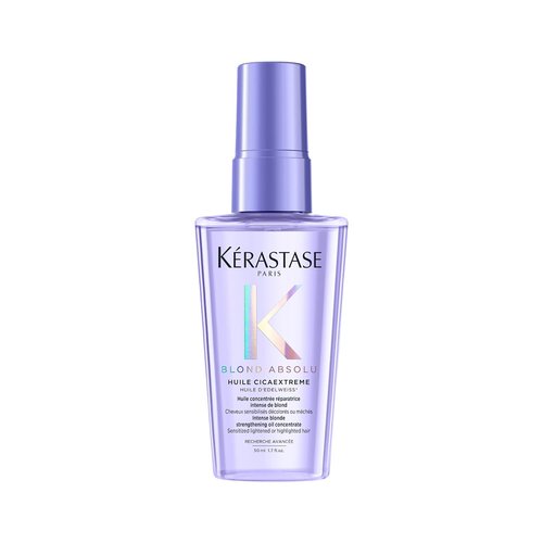Kerastase Blond Absolu Cicaextreme Hair Oil - Strengthens & Repairs Damaged, Bleached Hair with Hyaluronic Acid & Edelweiss Flower