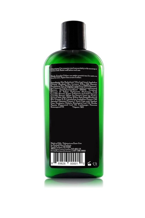 Brickell Men's Charcoal Face Wash - Natural & Organic Daily Cleanser for Men, 8 Ounce