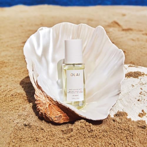 OUAI St. Barts Hair and Body Mist - Tropical-Scented Hair Perfume and Body Spray - Notes of Dragonfruit, Orange Blossom, Tuberose & Musk (3.3 Fl Oz)