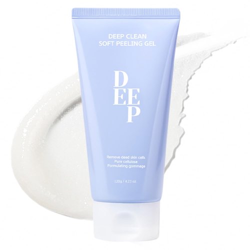 PONGDANG Deep Clean Soft Peeling Gel - Daily Exfoliator for Dead Skin & Blackhead Care | 4.23oz | Cruelty-Free Korean Skin Care
