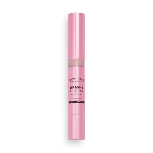 Revolution Beauty London Bright Light Liquid Highlighter - Buildable Luminous Glow, Vegan, Beam Pink, 0.10 fl oz