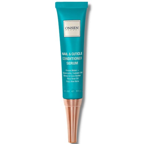 Onsen Nail & Cuticle Cream Treatment - Strengthens Nails & Softens Cuticles with Tsubaki & Jojoba Oil | 30 ml