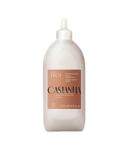 Natura Brazil Nut Liquid Hand Soap Refill - Moisturizing, Gentle, Sulfate-Free Cleanser | 10.1 fl oz