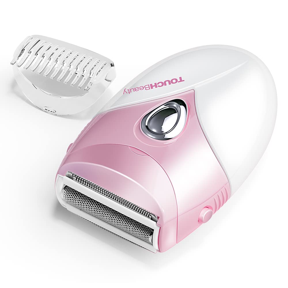 TOUCHBeauty Upgrade Electric Shaver for Women, Razor Cordless for Silky & Smooth Skin, Wet/Dry, Best for Travel (Pink)