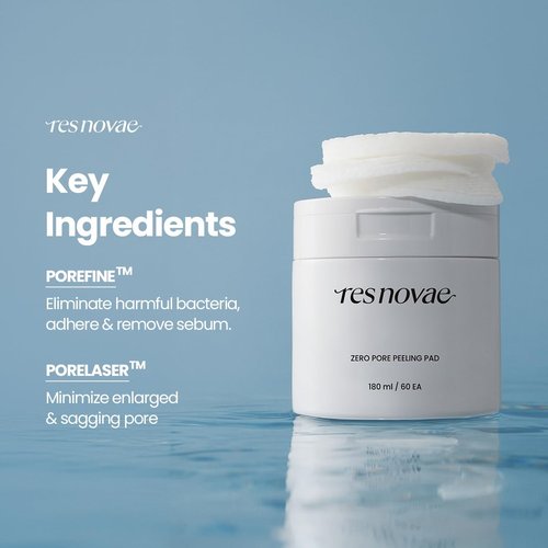 Regine Switzerland Peeling Toner Pads - 60 Count for Blackhead Removal & Pore Minimizing