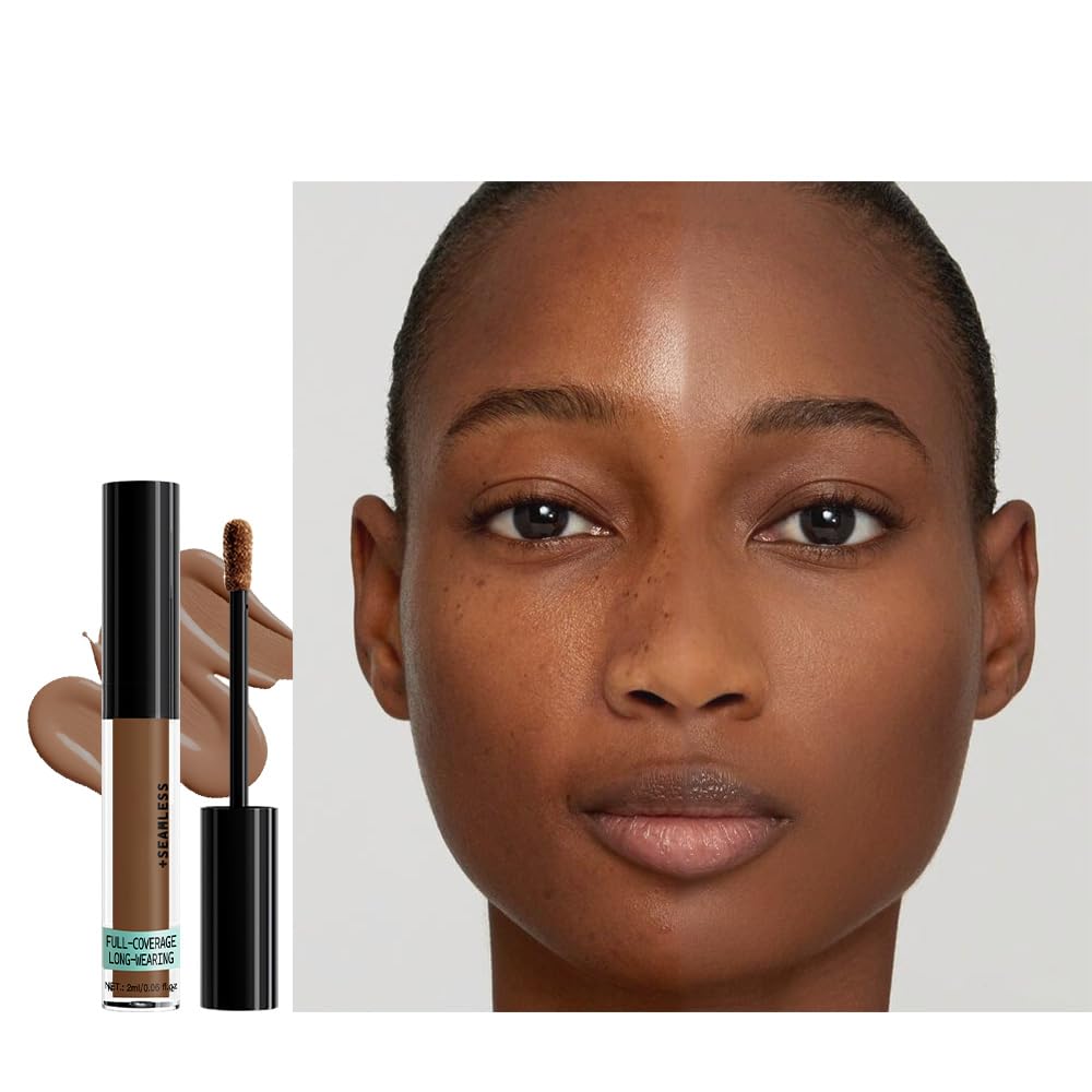 Skiennix Liquid Concealer - Full Coverage Under Eye Brightener for Dark Circles | Vegan & Cruelty-Free, 09 Cappuccino