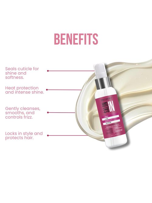 Recamier Salon In Liss Control Hair Serum - Instant Shine Hair Care | 2.87 fl oz / 125 ml